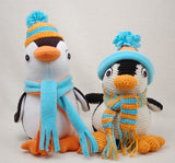 Pepper the Penguin Crochet Amigurumi Pattern and Sewn Stuffed Animal Pattern