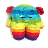 Roy the Rainbow Monster - crochet amigurumi pattern