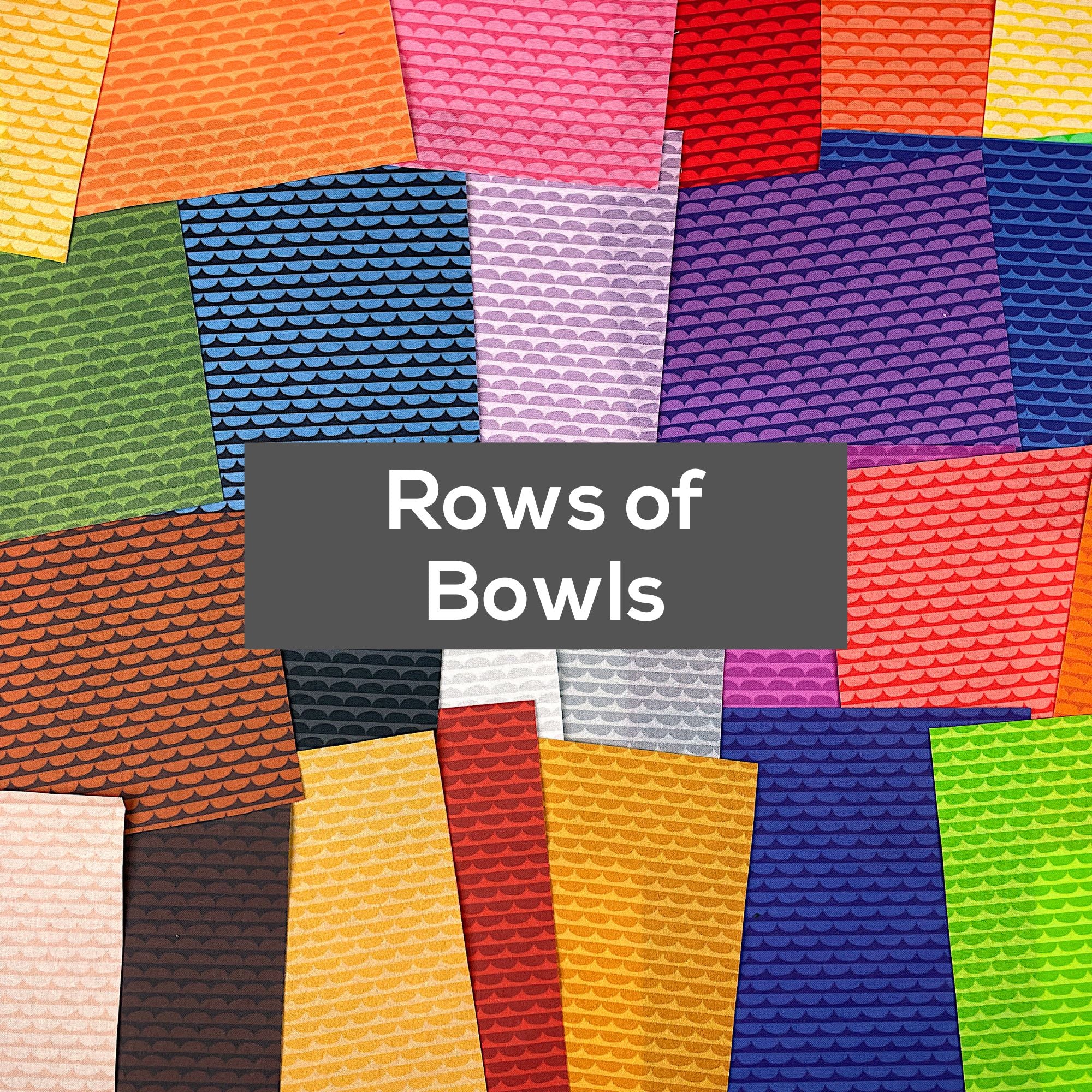 Rows of Bowls Blenders