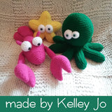 Nathaniel the Octopus Crochet Amigurumi Pattern