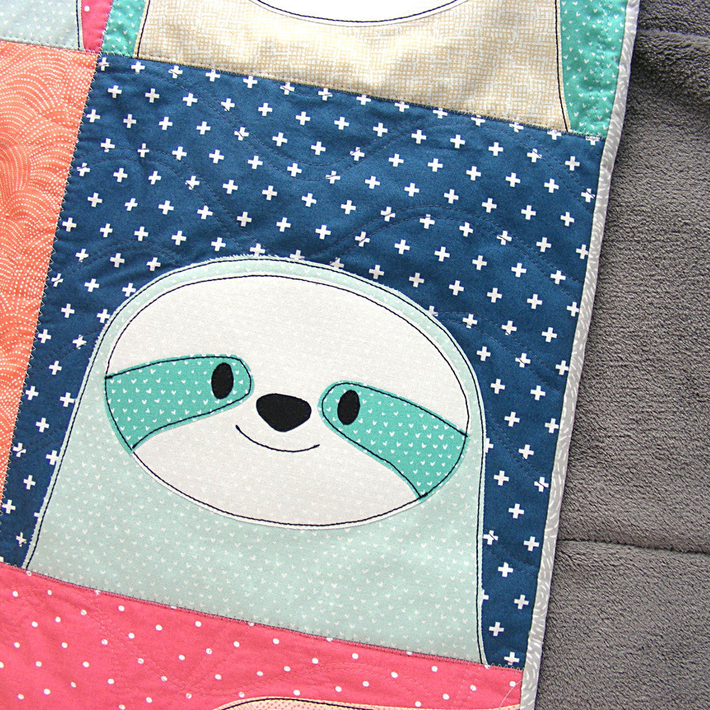 Silly Sloths Quilt Pattern