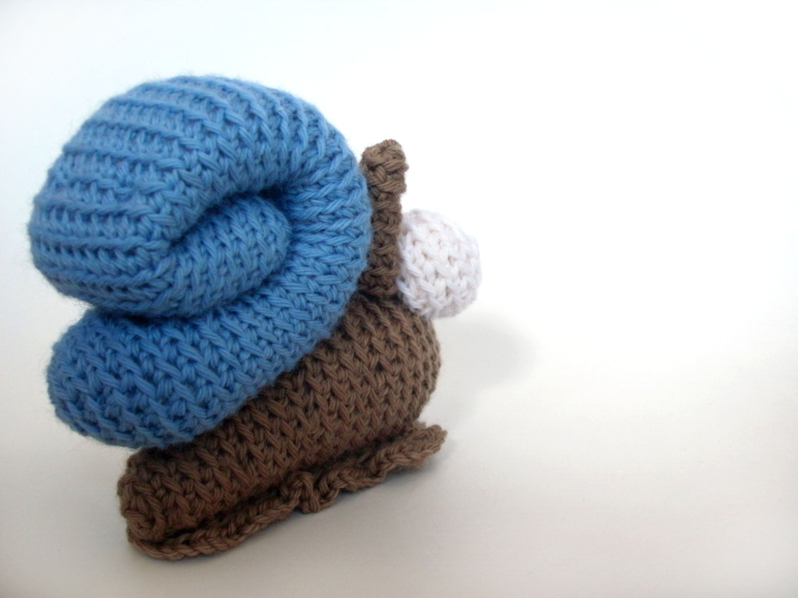 Martin the Snail Crochet Amigurumi Pattern