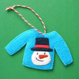 Christmas Club 2015 - Twelve Fun Felt Ornament Patterns