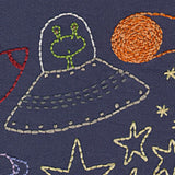 Space embroidery pattern