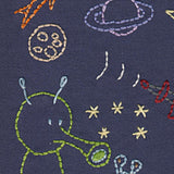 Space embroidery pattern