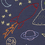 Space embroidery pattern