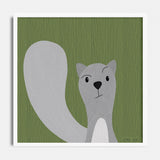 Squirrel - Art Print - Painted Style