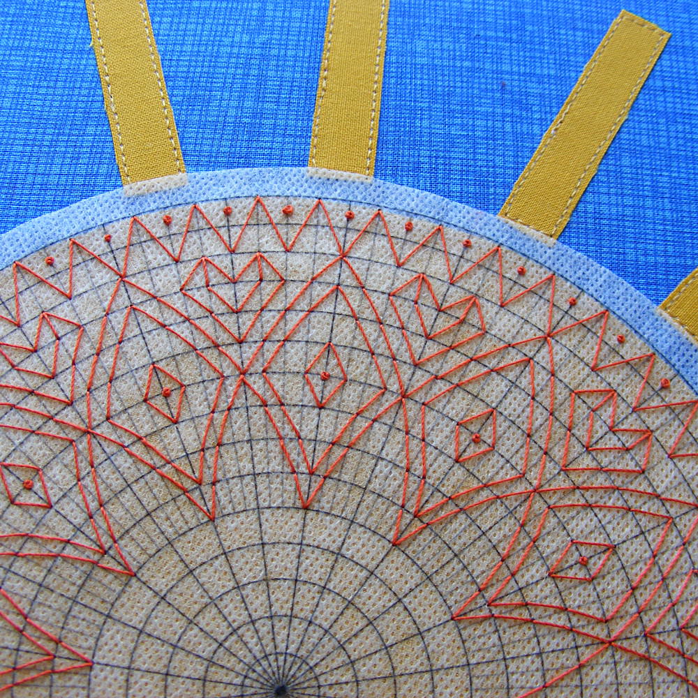 Continuous Stitching - set of three embroidery fill patterns