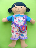 Dress Up Bunch Doll Ruffle Shorts and Rainbow Purse Pattern