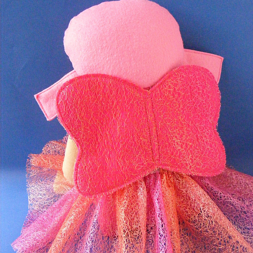 Flower Fairy Pattern for Dress Up Bunch Dolls
